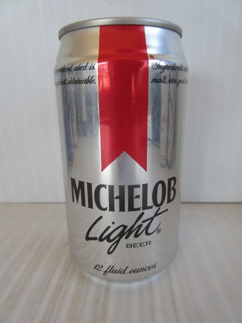 (image for) Michelob Light - silver - script - T/O